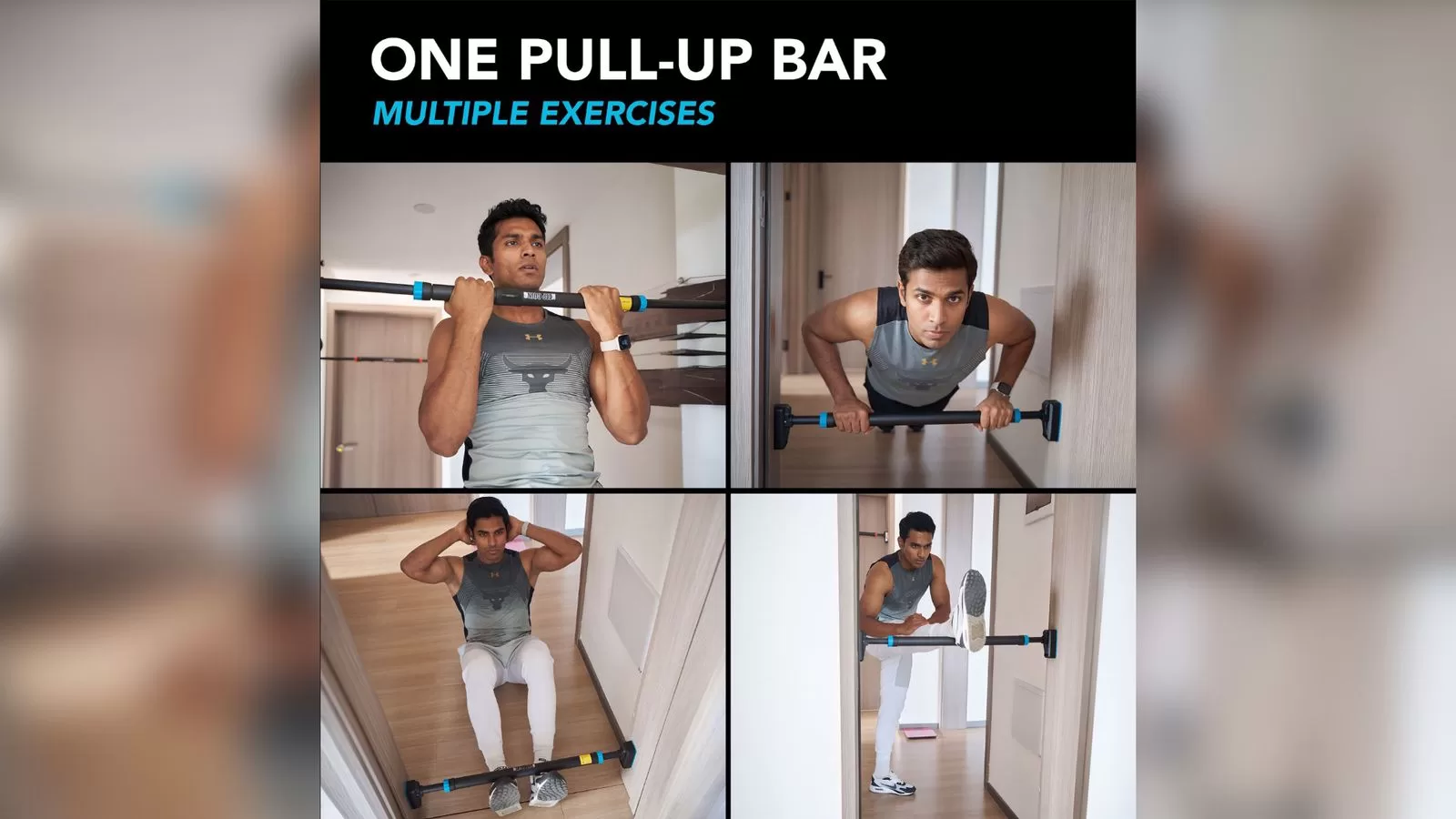 Top 10 Pull-Up Bar Exercises for Beginners — Complete Home Guide | XRT65