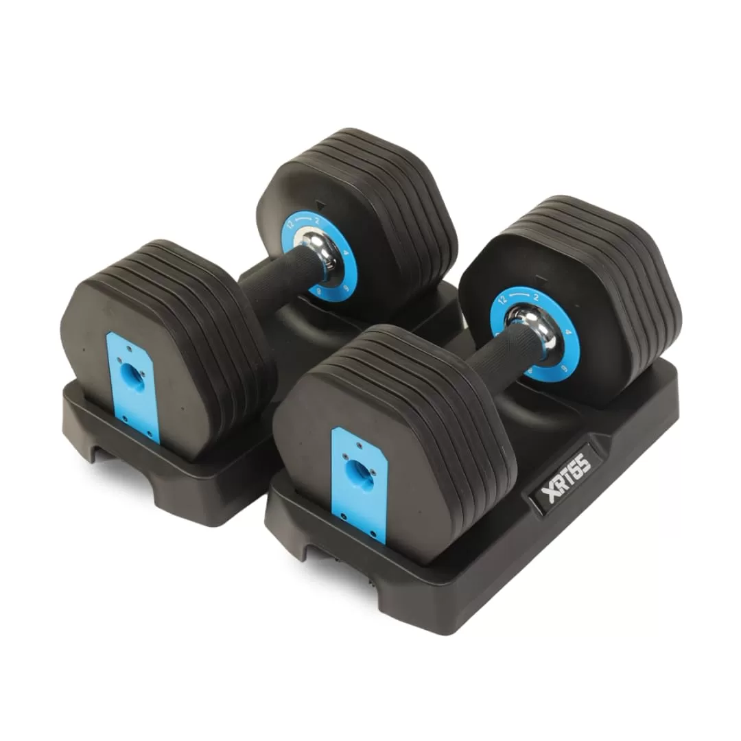 XRT65 Adjustable Dumbbells Set of 2 | 02Kgs – 12Kgs
